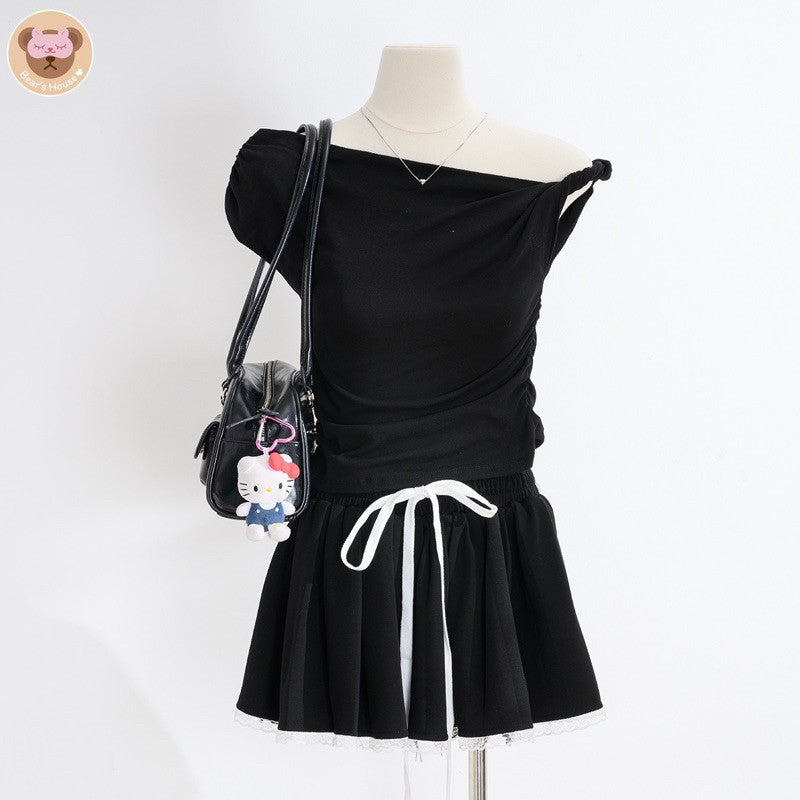 Limmer Lace Skirt กระโปรงลูกไม้ ซีทรู มีซับใน❤️