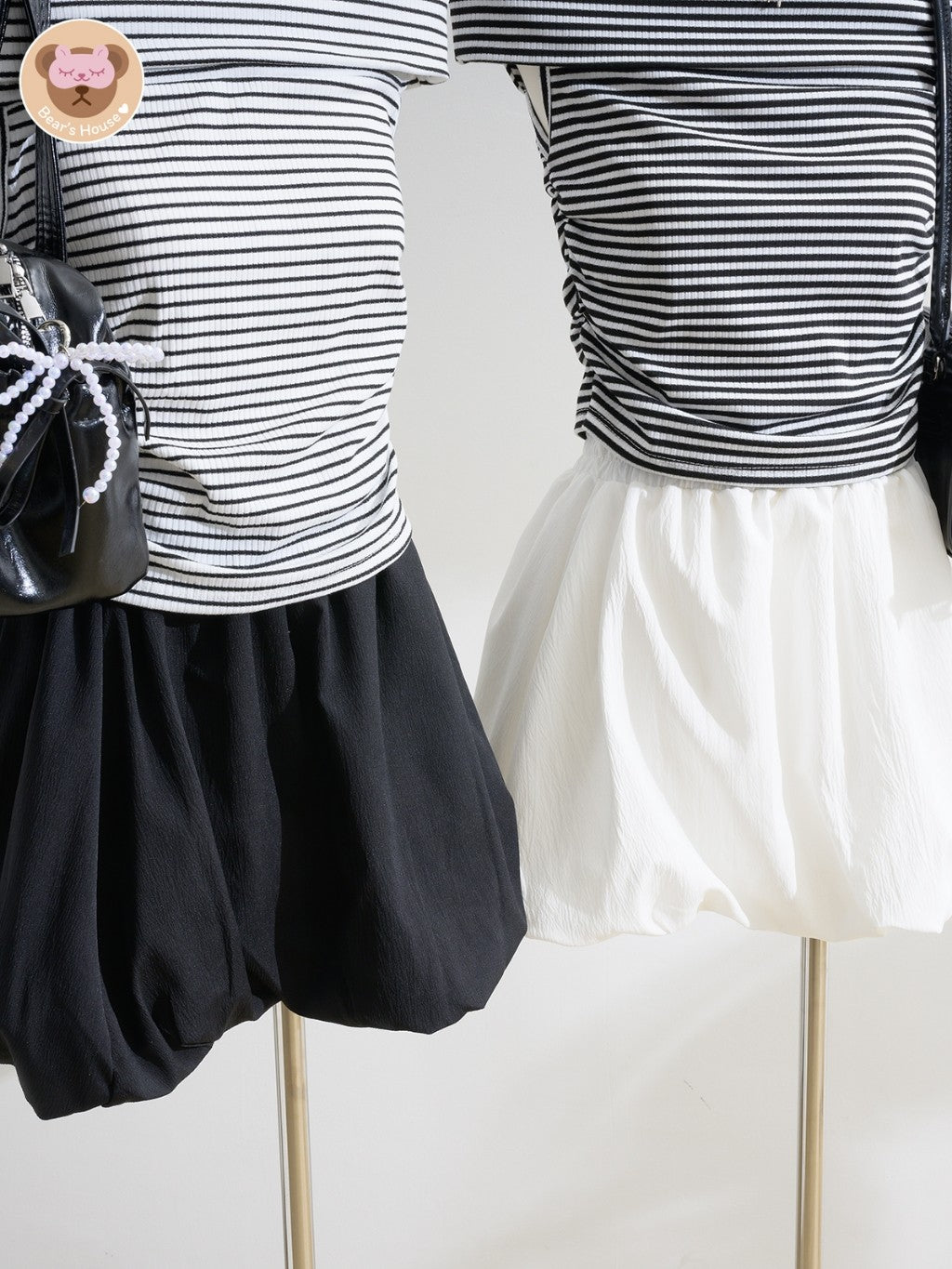 Mimi Top เสื้อปาดไหล่ ทรงพับ สุดคิ้วท์ ผ้ายูนิโคล่